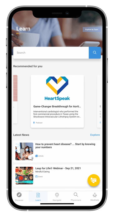 Custom healthcare mobile app by MWE